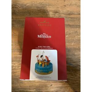 Hallmark Keepsake The Little Mermaid Kiss The Girl Ornament 2021